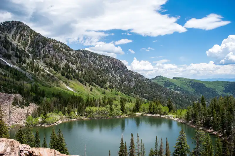 Pittsburgh Lake in American Fork Canyon, Utah