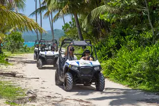 ATV tour with side by sides in jungle